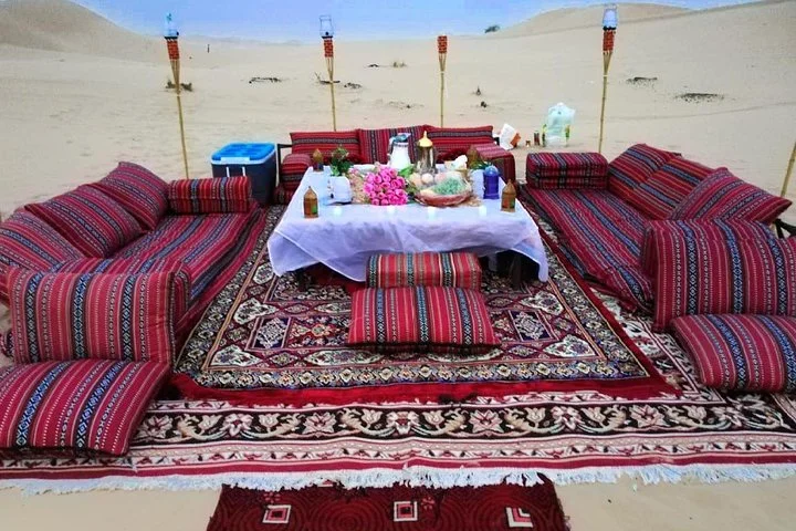 Private Sunset Dune Dinner Abu Dhabi